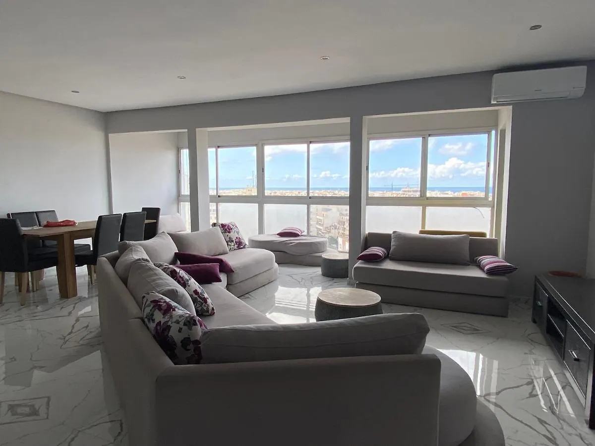 Anfa 118 - Best View In Town. 3 Bedrooms. 2 Bathrooms. Great Location. Casablanca 0*,  Morocco